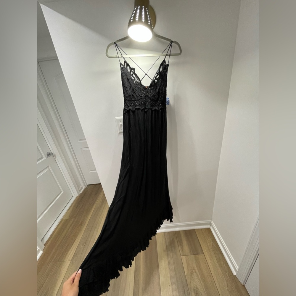 Free People Black Dress